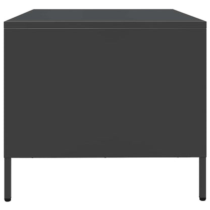 Coffee Table Black 101,5x50x43,5 cm Cold-rolled Steel