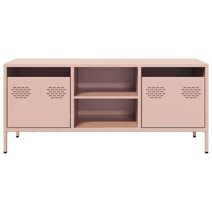 TV Cabinet Pink 101,5x39x43,5 cm Cold-rolled Steel