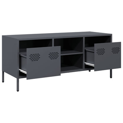 TV Cabinet Anthracite 101,5x39x43,5 cm Cold-rolled Steel
