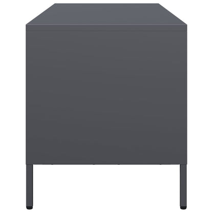 TV Cabinet Anthracite 101,5x39x43,5 cm Cold-rolled Steel