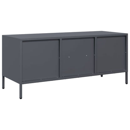 TV Cabinet Anthracite 101,5x39x43,5 cm Cold-rolled Steel