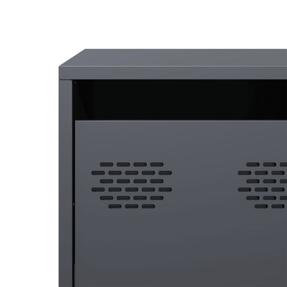 TV Cabinet Anthracite 101,5x39x43,5 cm Cold-rolled Steel