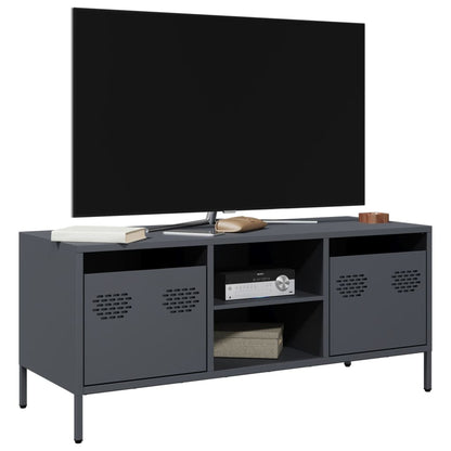 TV Cabinet Anthracite 101,5x39x43,5 cm Cold-rolled Steel