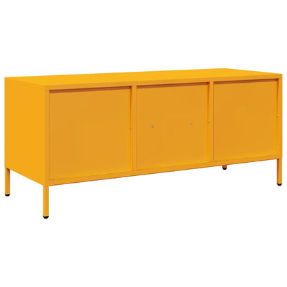 TV Cabinet Mustard Yellow 101,5x39x43,5 cm Cold-rolled Steel