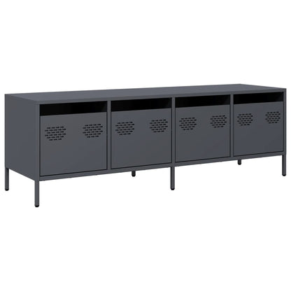 TV Cabinet Anthracite 135x39x43,5 cm Cold-rolled Steel