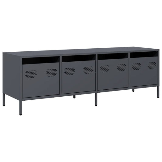 TV Cabinet Anthracite 135x39x43,5 cm Cold-rolled Steel