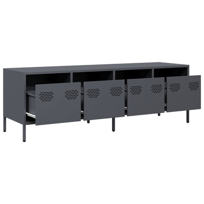 TV Cabinet Anthracite 135x39x43,5 cm Cold-rolled Steel