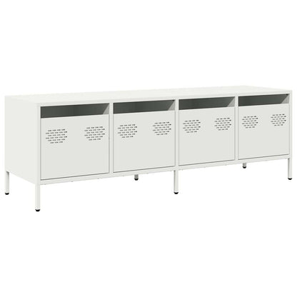 TV Cabinet White 135x39x43,5 cm Cold-rolled Steel