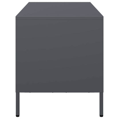 TV Cabinet Anthracite 101,5x39x43,5 cm Cold-rolled Steel