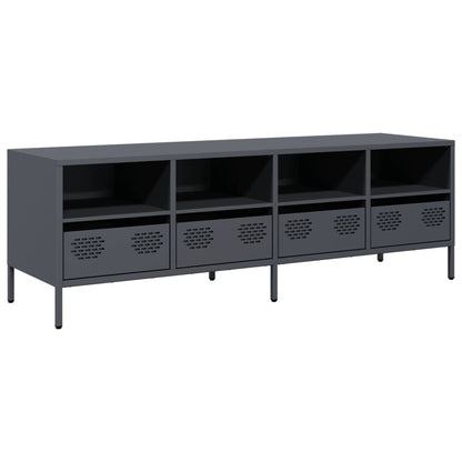 TV Cabinet Anthracite 135x39x43,5 cm Cold-rolled Steel