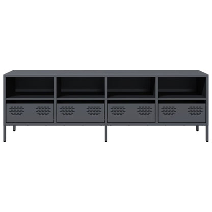 TV Cabinet Anthracite 135x39x43,5 cm Cold-rolled Steel