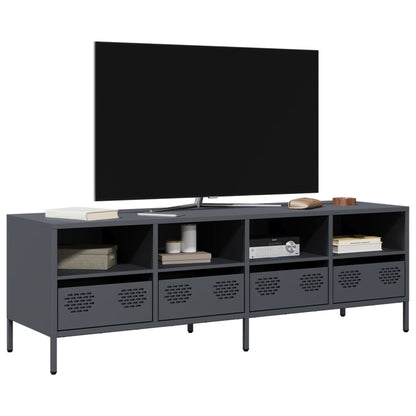 TV Cabinet Anthracite 135x39x43,5 cm Cold-rolled Steel