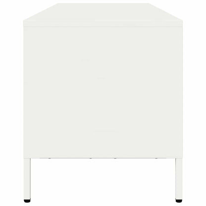 TV Cabinet White 135x39x43,5 cm Cold-rolled Steel