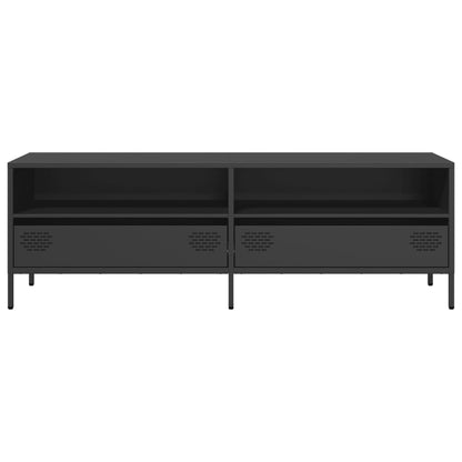 TV Cabinet Black 135x39x43,5 cm Cold-rolled Steel
