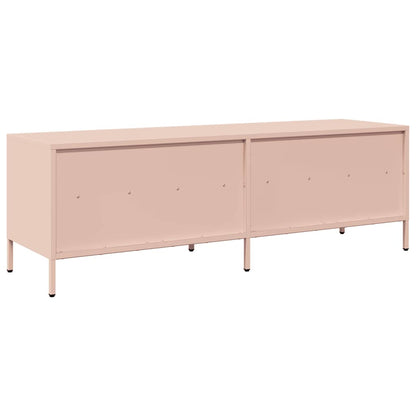 TV Cabinet Pink 135x39x43,5 cm Cold-rolled Steel