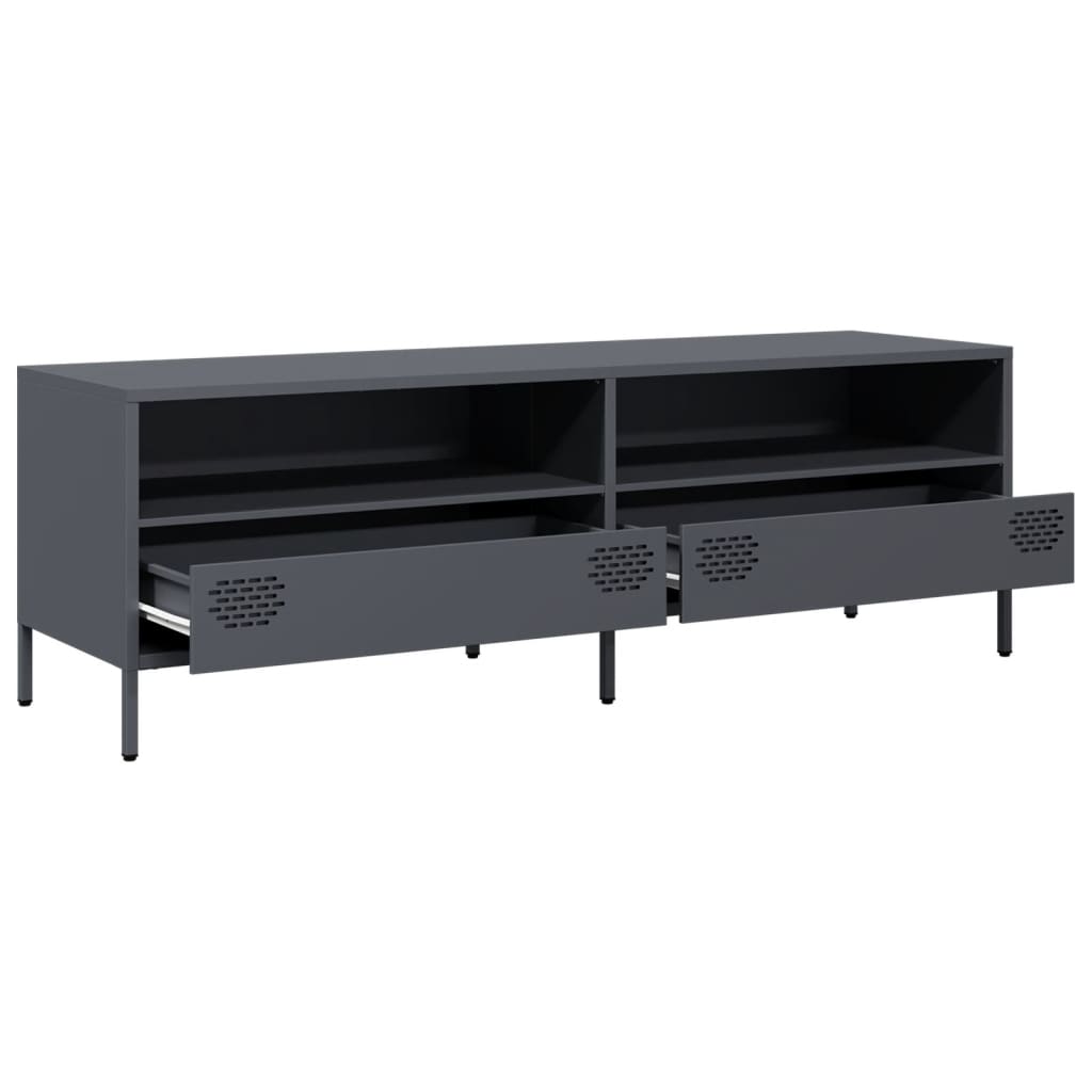 TV Cabinet Anthracite 135x39x43,5 cm Cold-rolled Steel