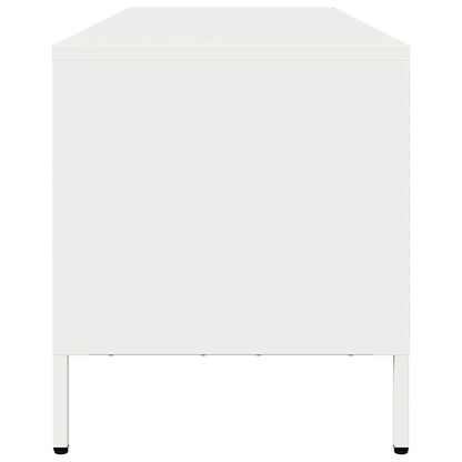 TV Cabinet White 135x39x43,5 cm Cold-rolled Steel