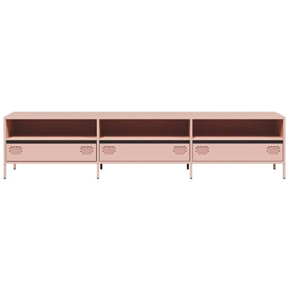 TV Cabinet Pink 202x39x43,5 cm Cold-rolled Steel