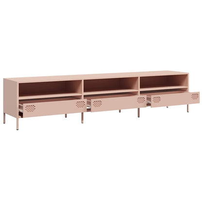 TV Cabinet Pink 202x39x43,5 cm Cold-rolled Steel