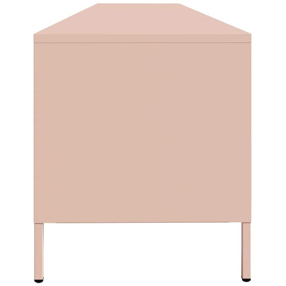 TV Cabinet Pink 202x39x43,5 cm Cold-rolled Steel