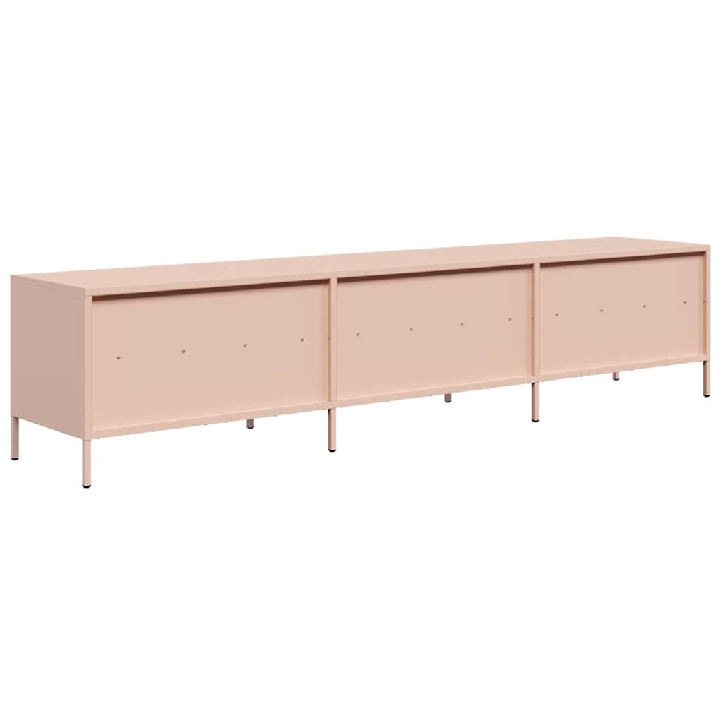 TV Cabinet Pink 202x39x43,5 cm Cold-rolled Steel
