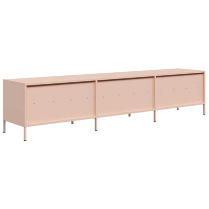 TV Cabinet Pink 202x39x43,5 cm Cold-rolled Steel