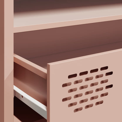 TV Cabinet Pink 202x39x43,5 cm Cold-rolled Steel