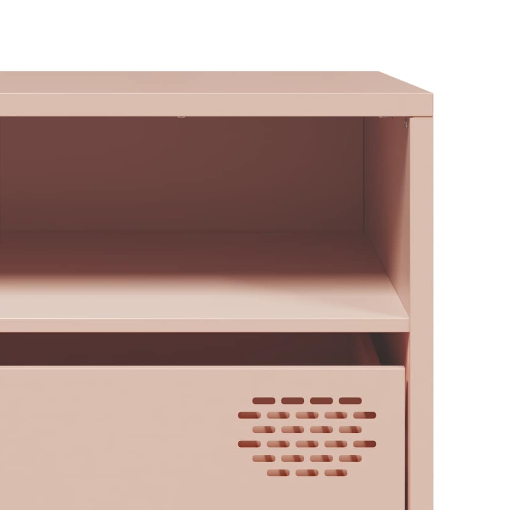 TV Cabinet Pink 202x39x43,5 cm Cold-rolled Steel