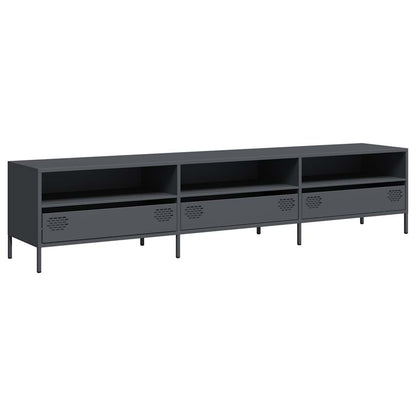 TV Cabinet Anthracite 202x39x43,5 cm Cold-rolled Steel