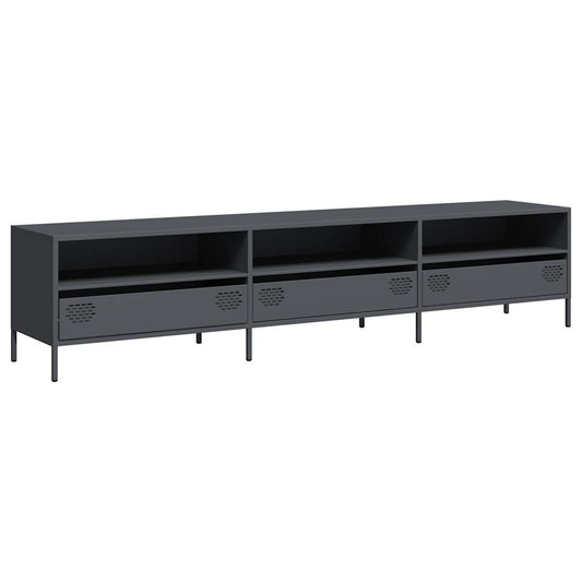 TV Cabinet Anthracite 202x39x43,5 cm Cold-rolled Steel