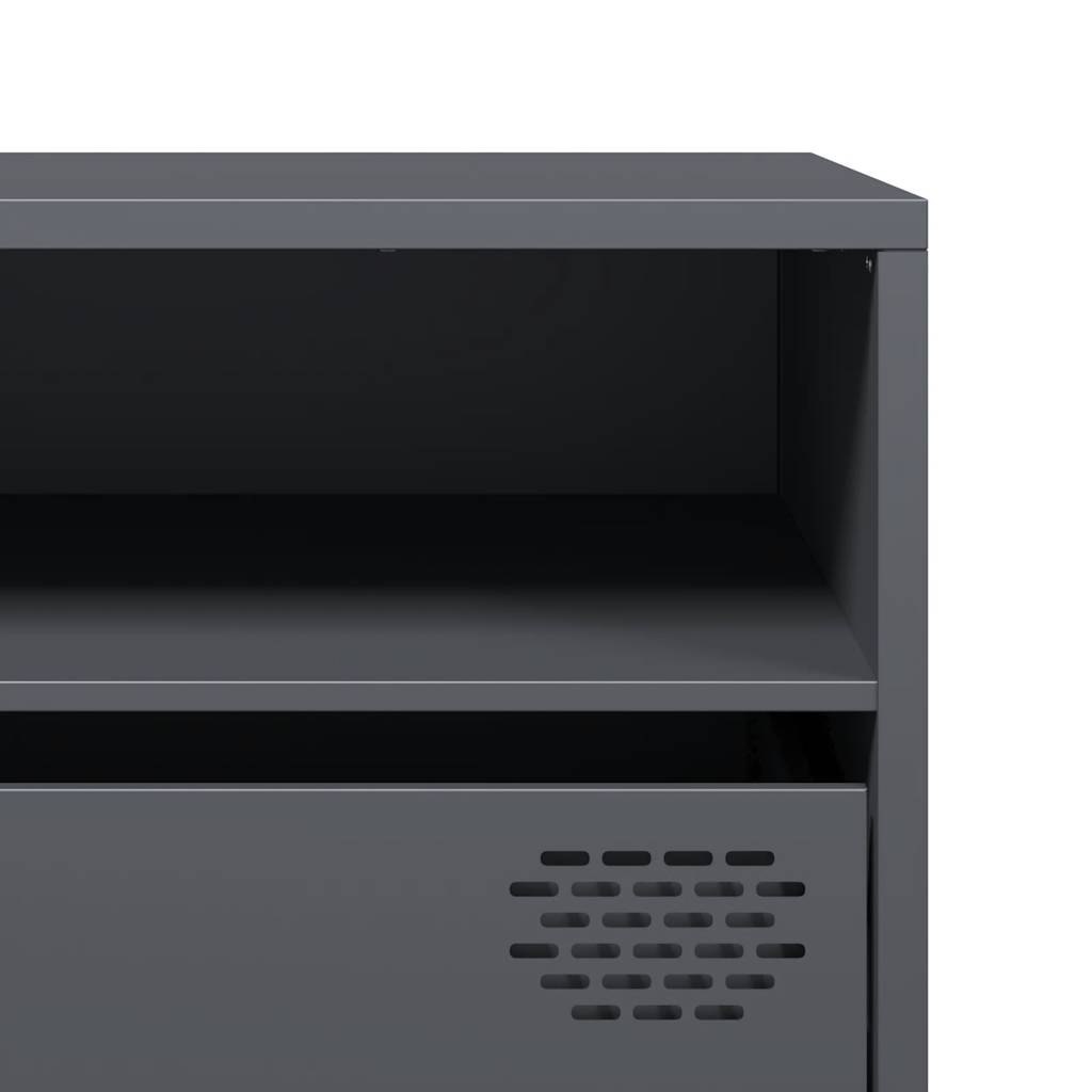 TV Cabinet Anthracite 202x39x43,5 cm Cold-rolled Steel