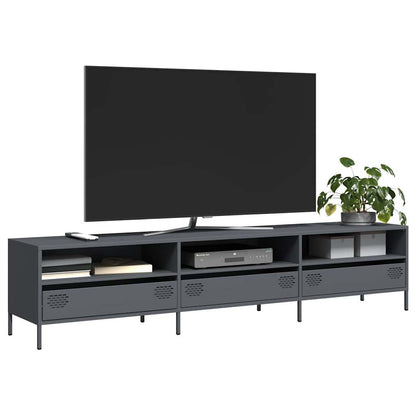 TV Cabinet Anthracite 202x39x43,5 cm Cold-rolled Steel