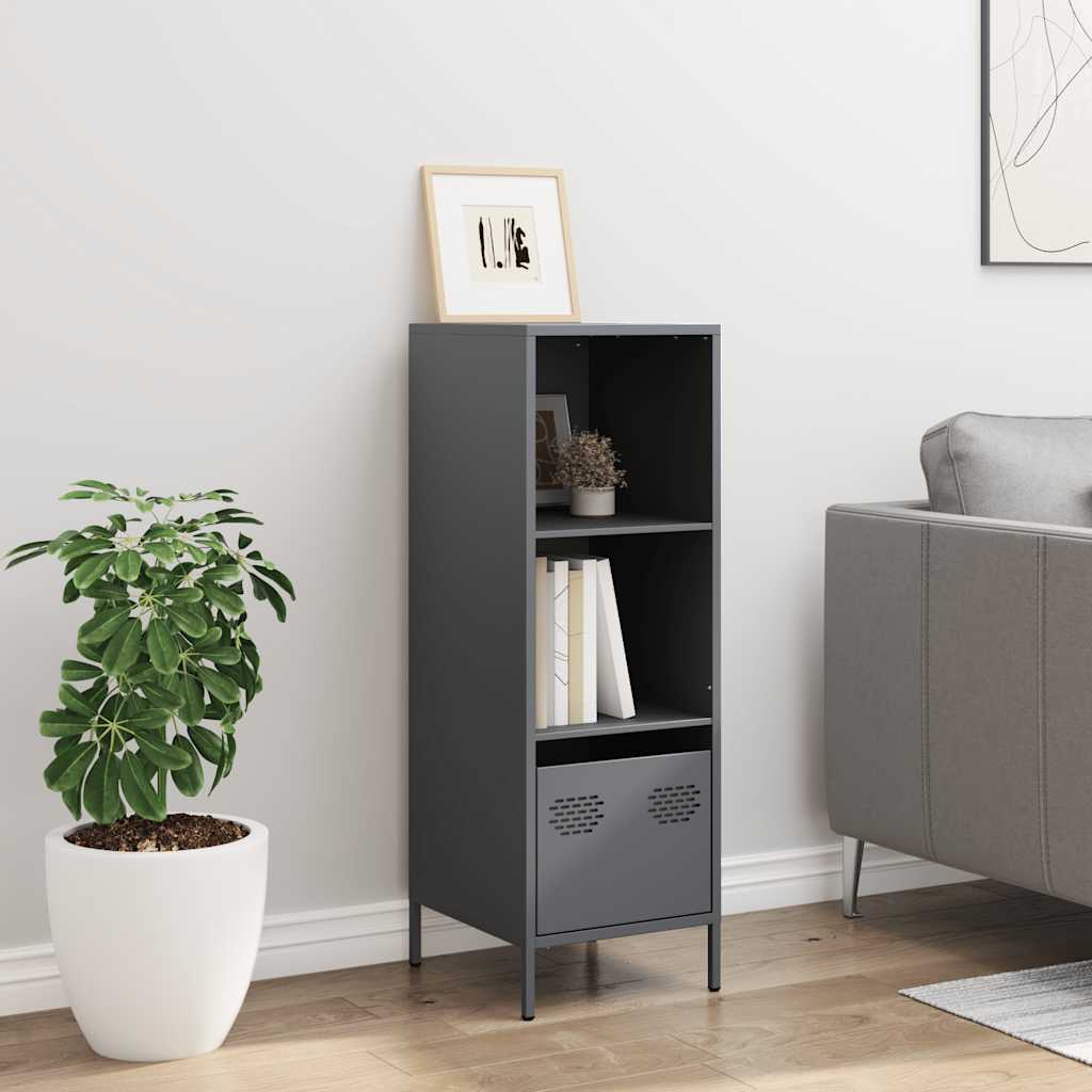 Highboard Anthracite 35x39x103.5 cm Steel