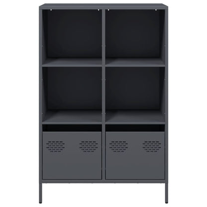 Highboard Anthracite 68x39x103.5 cm Steel