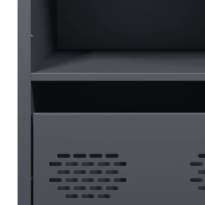 Highboard Anthracite 68x39x103.5 cm Steel