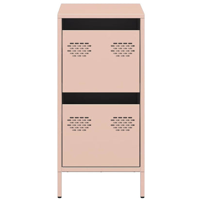 Sideboard Pink 35x39x73.5 cm Cold-rolled Steel