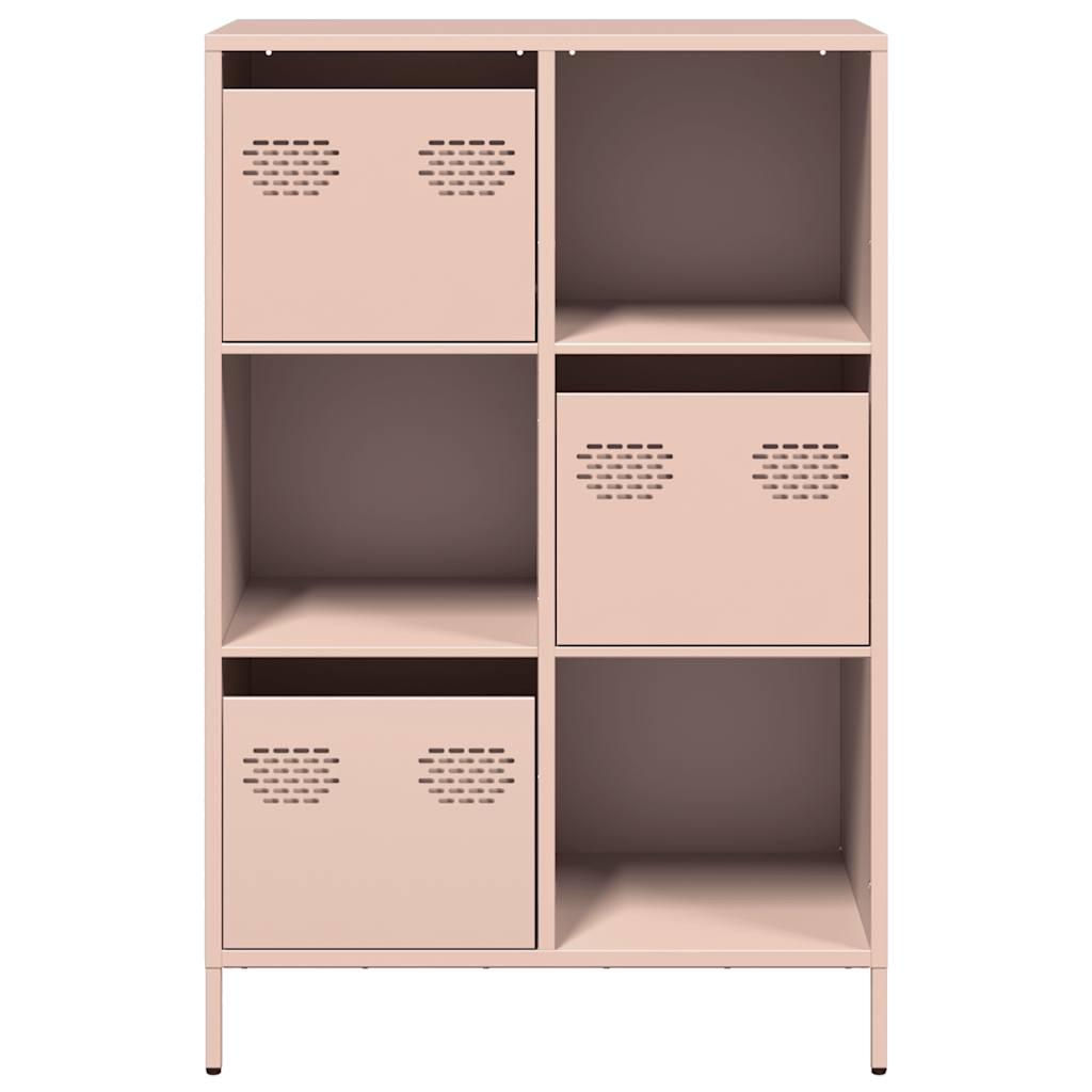 Highboard Pink 68x39x103,5 cm Steel