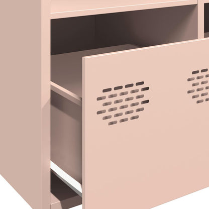 Highboard Pink 68x39x103,5 cm Steel