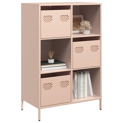 Highboard Pink 68x39x103,5 cm Steel