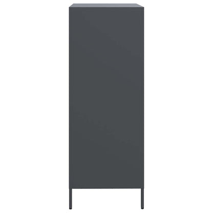 Highboard Anthracite 68x39x103.5 cm Steel
