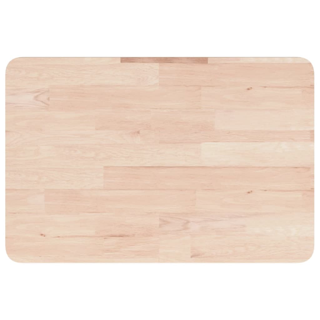 Basin Shelf Wall Mounted Steel and Solid Wood Oak