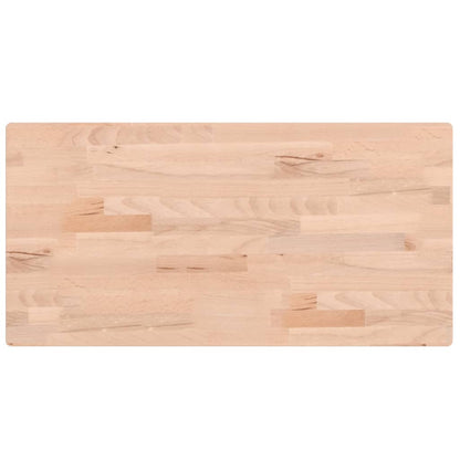 Basin Shelf Wall Mounted Steel and Solid Wood Beech