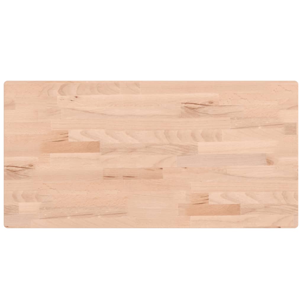 Basin Shelf Wall Mounted Steel and Solid Wood Beech