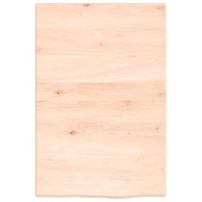 Basin Shelf Wall Mounted Steel and Solid Wood Oak
