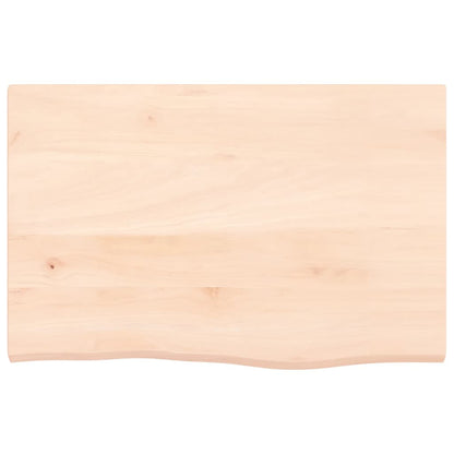 Basin Shelf Wall Mounted Steel and Solid Wood Oak
