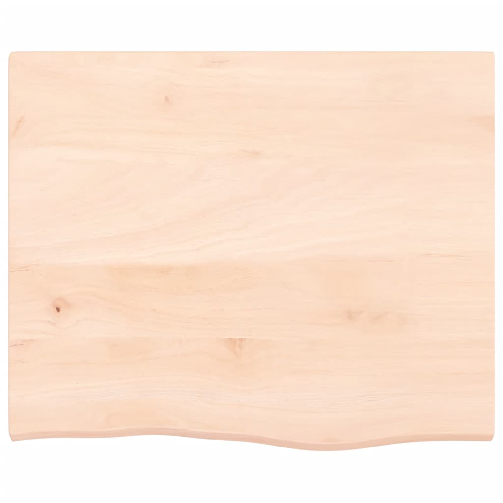 Basin Shelf Wall Mounted Steel and Solid Wood Oak