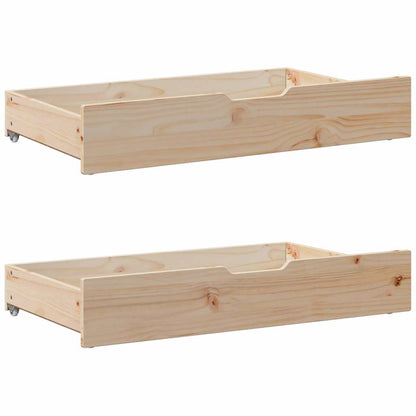 Bed Frame without Mattress 140x200 cm Solid Wood Pine