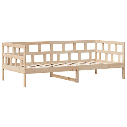 Daybed with Drawers without Mattress 90x190 cm Single Solid Wood