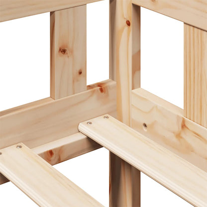 Daybed with Drawers without Mattress 80x200 cm Solid Wood