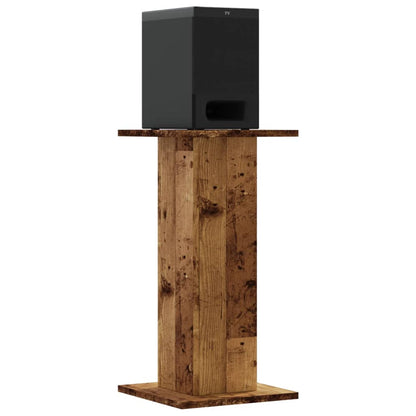 Speaker Stands 2 pcs Old Wood 30x30x60 cm Engineered Wood